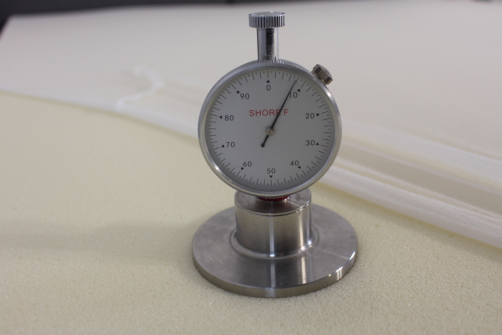 durometer geel traagschuim